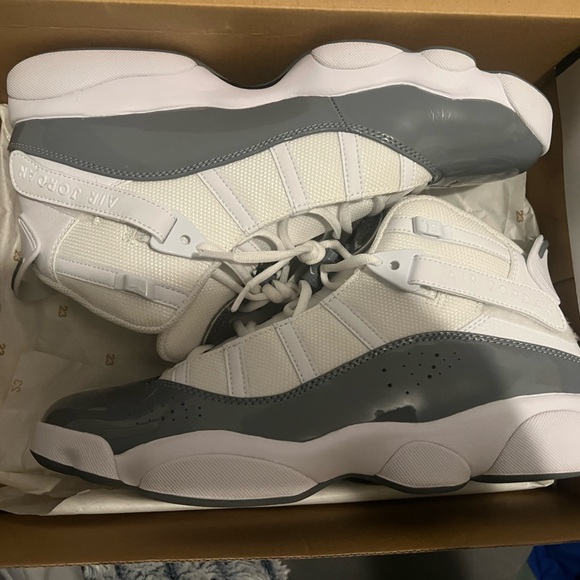 Air jordan 6 rings, worn once but otherwise straight out of the package. - Picture 1 of 2